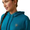 imageAriat Womens Hooded SweatshirtDeep Lagoon