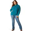 imageAriat Womens Hooded SweatshirtDeep Lagoon
