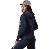 imageAriat Womens Hooded SweatshirtNavy Eclipse
