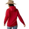 imageAriat Womens Real Beef Cow HoodieRio Red