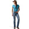 imageARIAT Womens Laguna Patriot TopMosaic Blue