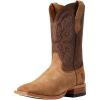 imageAriat Mens Relentless Sic Em Western BootFrontier BrownCliff Brown