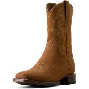 imageARIAT Mens Bodie Western Boot Mid CalfChestnut Suede