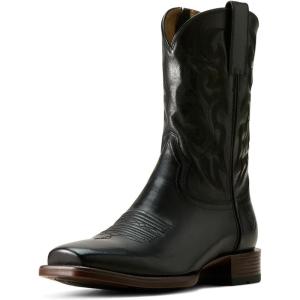 imageARIAT Mens Bodie Western Boot Mid CalfIron Black