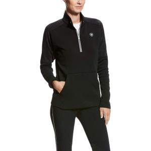 imageARIAT Womens Real Scenic 12 Zip SweatshirtBlack