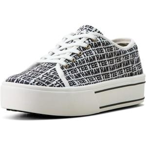 imageARIAT Womens Skylar Floral Embossed Lace Up Sneakers Shoes Casual  BrownYeehaw Print
