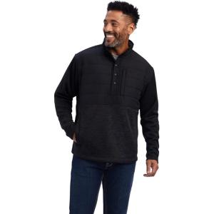 imageAriat Male Caldwell Reinforced Snap Sweater Charcoal Large
