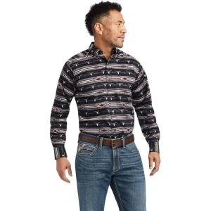imageAriat Male Woods Fitted Shirt Eiffel Tower XSmall