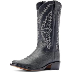 imageAriat Mens Futurity Showman Western BootBlack Elephant Print