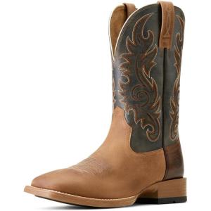 imageAriat Mens Lasco Ultra Western BootLight TanSmokey Blue