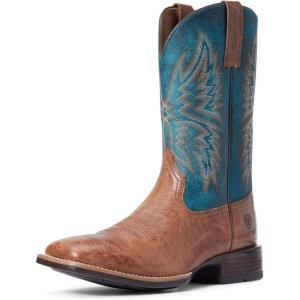 imageAriat Mens Valor Ultra Western BootDark TanRocky Blue