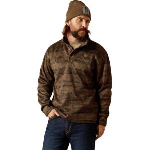 imageAriat Mens Wesley SweaterBrown Southwest Serape