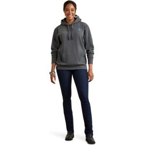 imageAriat Womens Hooded SweatshirtCharcoal Heather