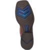 imageAriat Mens Reckoning Western BootDark Tabac Smooth Quill Ostric