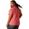 imageAriat Womens Cactus Logo TShirtSlate Rose