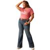 imageAriat Womens Cactus Logo TShirtSlate Rose