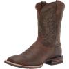 imageARIAT BMVY9 Mens Ridin High Western Boot Pecan Brown 9 Narrow