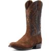 imageAriat Mens Bankroll Western BootHippo Tan SuedeBrooklyn Brown