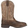 imageAriat Mens Wilder Western BootAntique GreyBrown Bomber