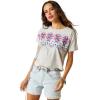 imageAriat Womens Birdie TShirtHeather GreyBirdie