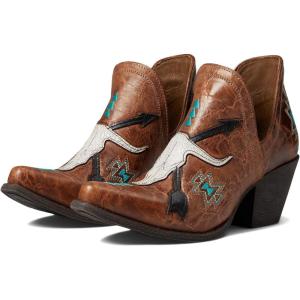 imageARIAT Womens Encore Southwestern Western BootDistressed Cognac