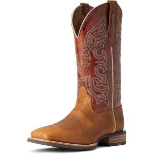 imageAriat Mens Everlite Go Getter Western BootSorrel Crunch
