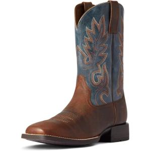 imageAriat Mens Layton Western BootWeathered Chestnut