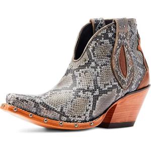 imageAriat Womens Greeley Western BootNatural Snake