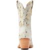 imageARIAT Womens Bandida Western BootWhite Metallic Hair on