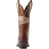 imageARIAT Womens Heritage R Toe Liberty Stretchfit Western BootSassy Brown