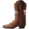 imageARIAT Womens Heritage R Toe Liberty Stretchfit Western BootSassy Brown