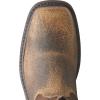imageAriat Mens Rambler Wedge Steel Toe Work BootEarthBrown