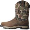 imageAriat Mens Rebar Flex Patriot Waterproof Composite Toe Work BootDark Brown