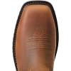 imageAriat Mens RigTek Wide Square Toe Waterproof Composite Toe Work BootDistressed Brown