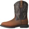 imageAriat Mens RigTek Wide Square Toe Waterproof Composite Toe Work BootDistressed BrownCoffee