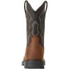imageAriat Mens RigTek Wide Square Toe Waterproof Composite Toe Work BootDistressed BrownCoffee