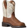 imageAriat Womens Fatbaby Heritage Tess Western BootTortugaCrema
