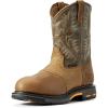 imageARIAT Mens Workhog Waterproof Composite Toe Work BootAged Bark