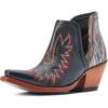 imageARIAT Womens Dixon Chimayo Western BootCash BlackNew Mexico Roja Print