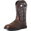 imageAriat Mens Groundwork Work BootBrownBitter Brown