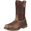 imageAriat Mens Rambler Wedge Steel Toe Work BootEarthBrown