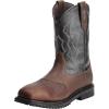 imageAriat Mens RigTek Wide Square Toe Waterproof Composite Toe Work BootOiled Brown