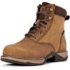 imageAriat Womens Anthem Round Toe Lacer Waterproof BootDistressed Brown