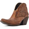 imageAriat womens Layla Western BootNaturally Distressed Brown
