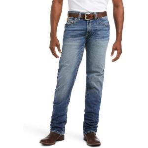 imageARIAT Mens M4 Low Rise Stretch Longspur Stackable Straight Leg JeanDakota