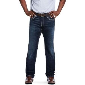 imageARIAT Mens M5 Slim Stretch Coltrane Stackable Straight Leg JeanNightingale