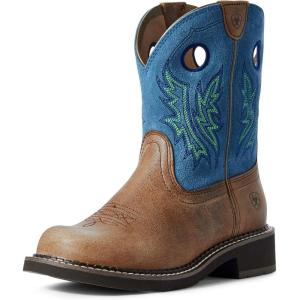 imageAriat Womens Fatbaby Heritage Tess Western BootCaramel