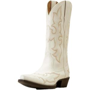 imageAriat womens Jennings Stretchfit Western BootDistressed Ivory