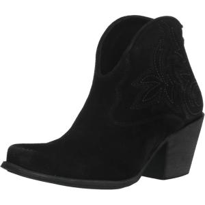 imageAriat womens Layla Western BootDistressed Black Suede