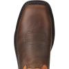 imageAriat Mens Groundbreaker Wide Square Toe Steel Toe Work BootBrownAmber